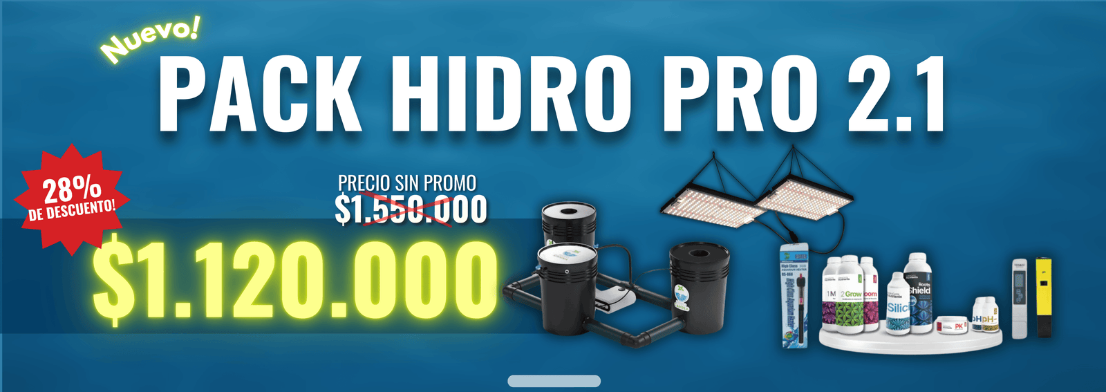 Pack Hidro Pro 2.1